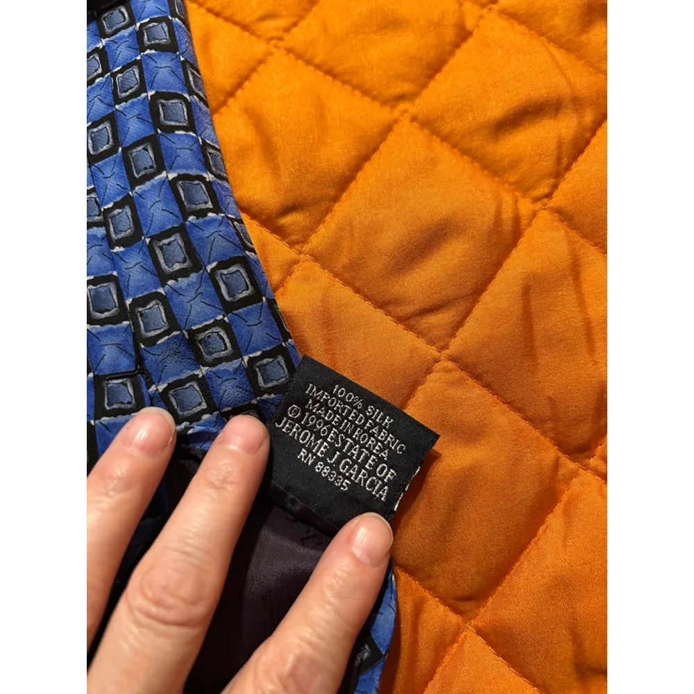 J. Garcia Men’s 100% Silk Ties Grateful Dead Geometric Patterns